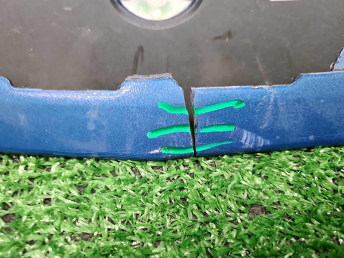 Бампер передний Mercedes A W176 (2015-2018) AMG