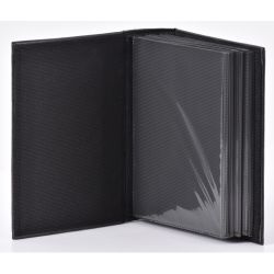 Innova Q5701426 Фотоальбом 100 фото 10*15cm Leatherette Stitced , черный, кармашки | Innova