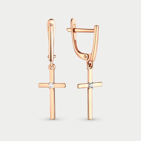 Серьги золотые