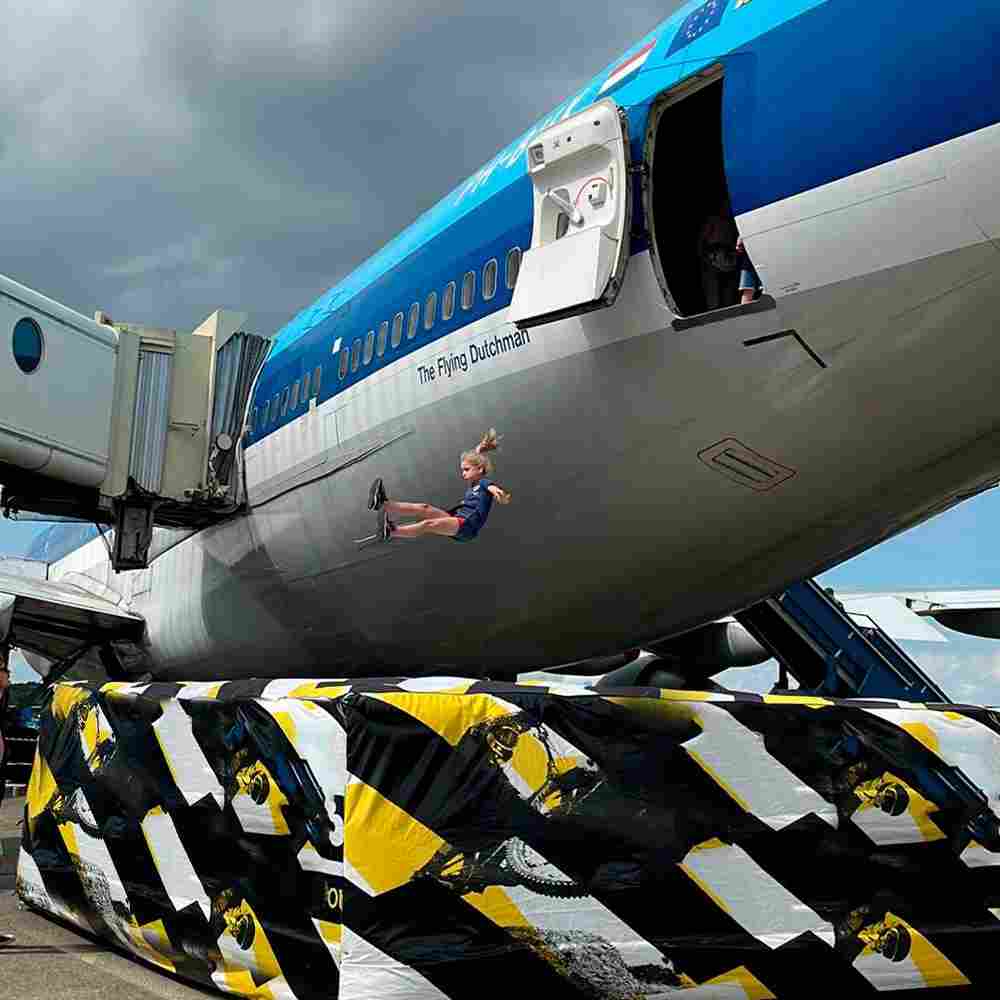 Надувная подушка «AirPit» для приземлений и отработки трюков, 4×4×1,5 м