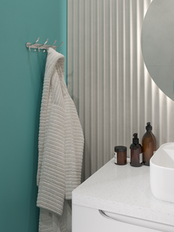 Крючок STWORKI Киркенес S45307CR глянцевый хром, на шурупах