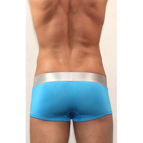 Мужские трусы боксеры голубые Calvin Klein Boxer Steel Blue