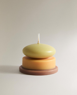 Zara Home Набор ароматических свечей (Vetiver Mango), растительный воск, 4 шт, подарочный