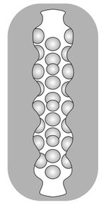 Прозрачный мастурбатор Pocket Masturbator Speed (Цвет: прозрачный)