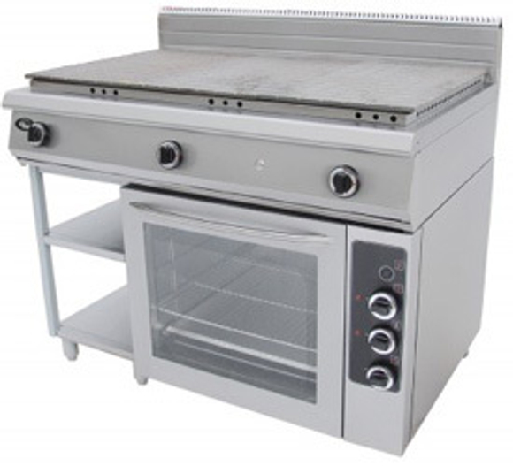 Плита газовая со сплошной поверхностью и духовкой  Ф6ЖТЛСПДГ(п) полностью газовая духовка (арт. 13021пг)