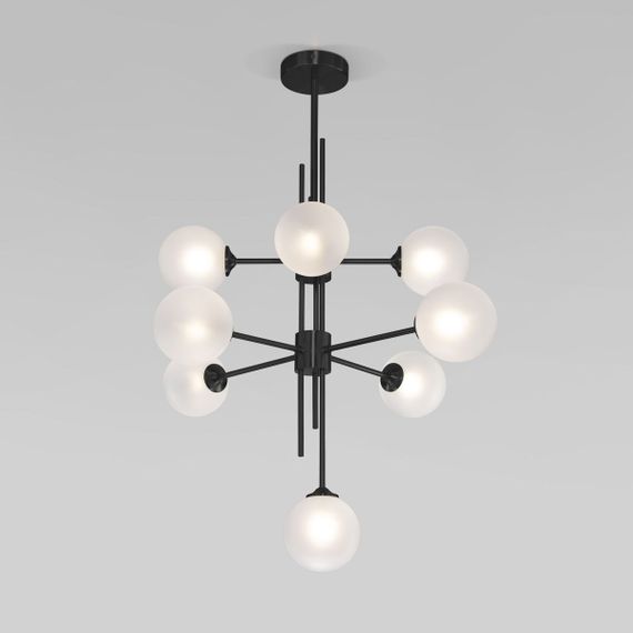 Подвесная люстра Eurosvet Volver 50383 черный Smart