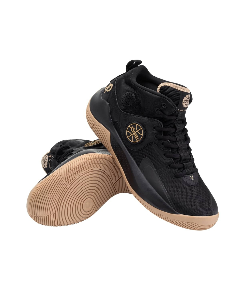 Кроссовки баскетбольные Launch MID, Black/gold
