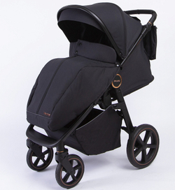 Детская прогулочная коляска Peppy Marco rose black