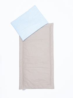 Комплект в коляску Голубая полоска