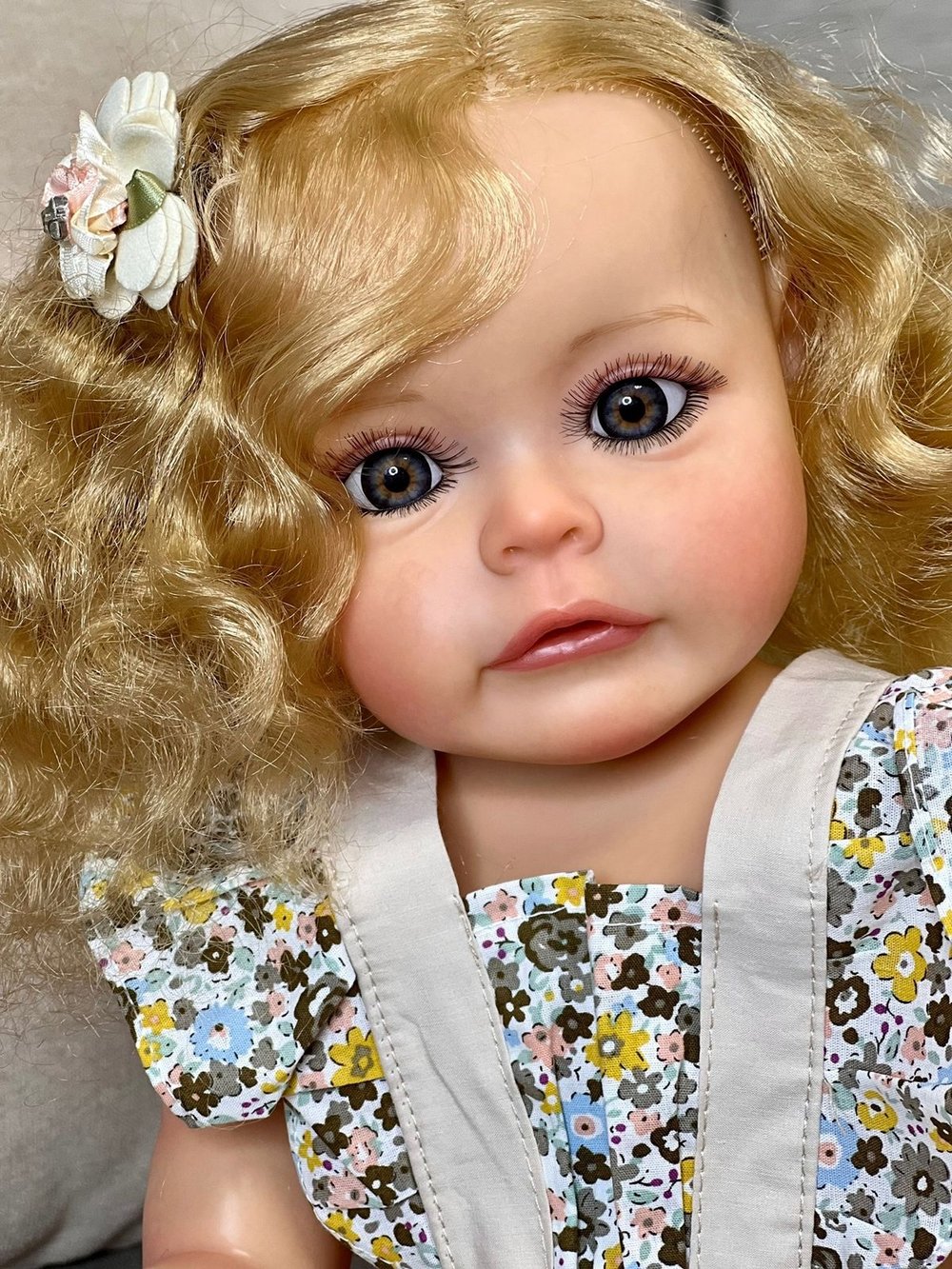 Кукла Реборн виниловая 55см в пакете (FA-001FVA)