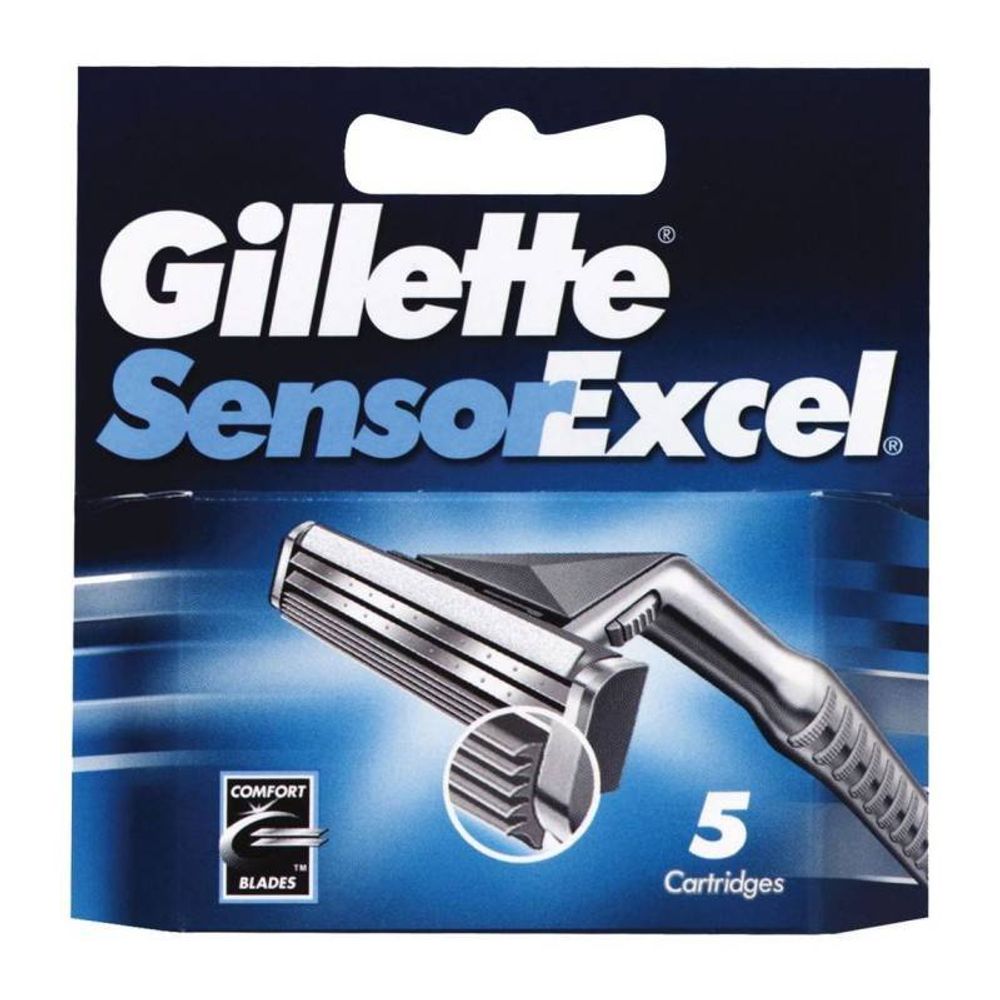 Gillette Кассета запасная Sensor Excel, 5 шт