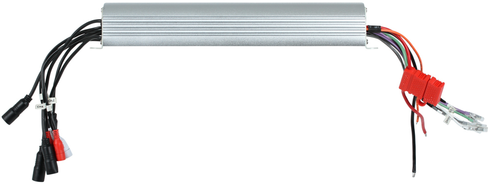 Усилитель с системой оповещения Boss Audio MR1200PA, 1200 Вт, 4 канала