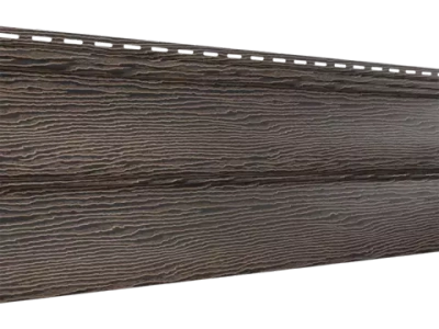 Сайдинг Ю-Пласт "Тимбер-Блок" дуб мореный