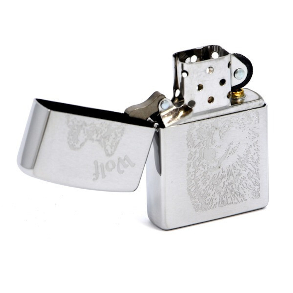 Зажигалка ZIPPO 200 Wolf