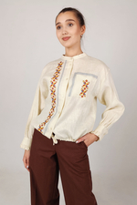 Блузка с чувашской вышивкой