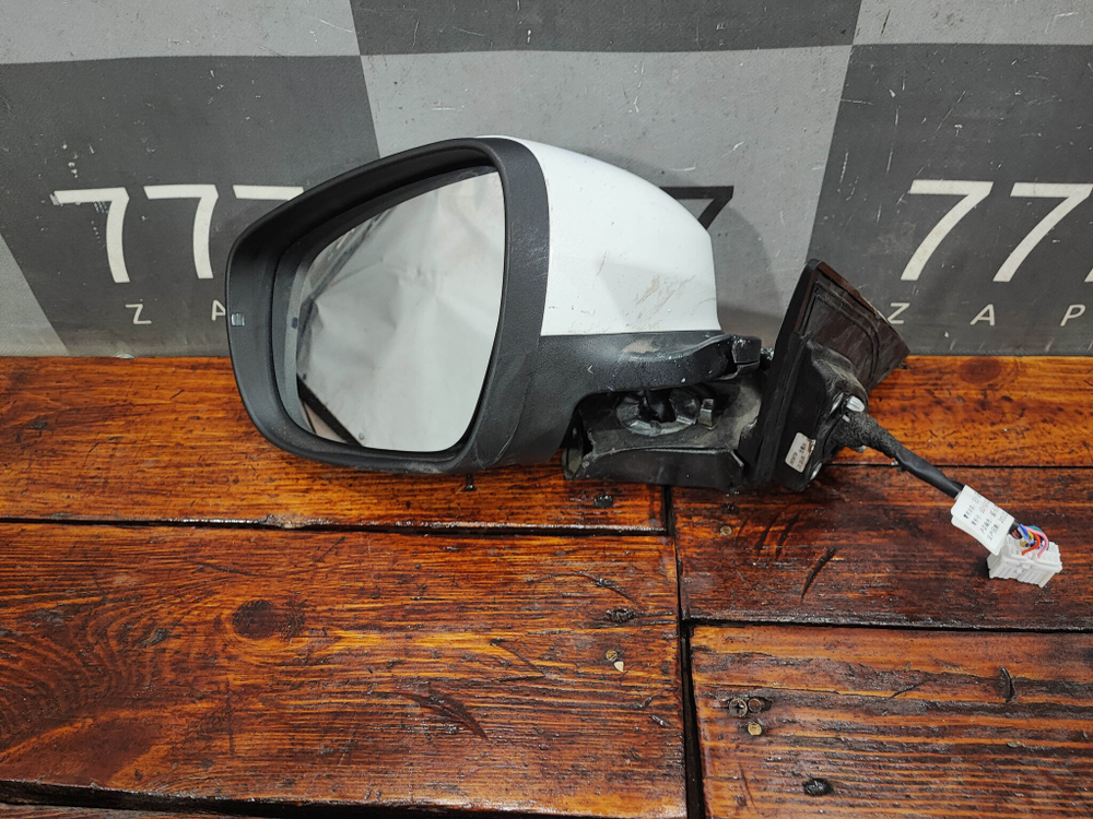 Зеркало левое 8 pin (контактов) Chery Tiggo 7 Pro 20-24 Б/У Оригинал 601000214AA