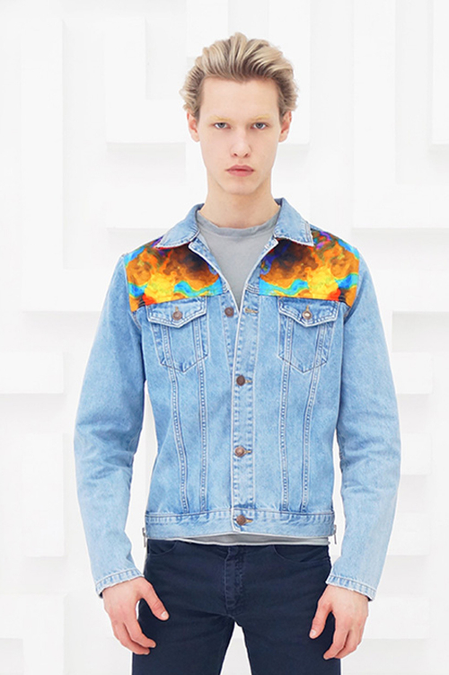 LIGVIANNI Джинсовая куртка Denim Jacket Bear