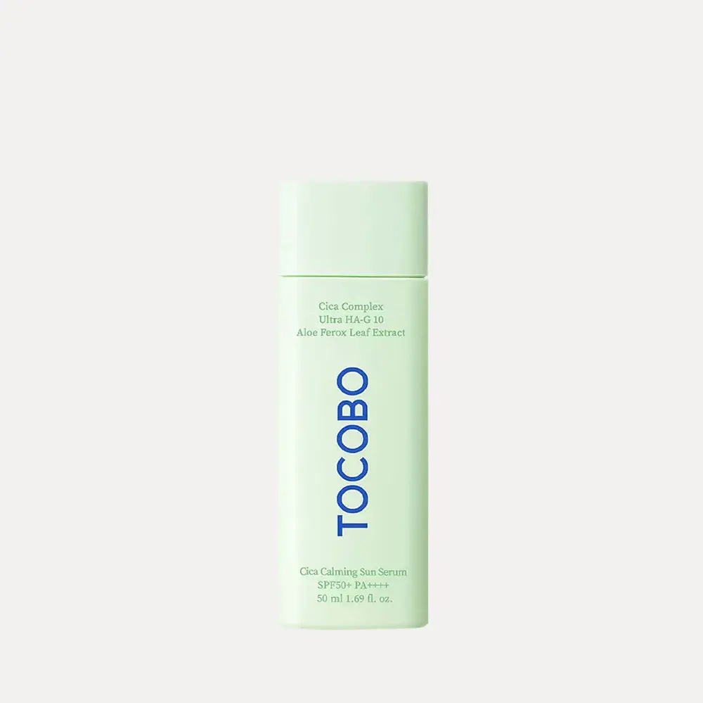 TOCOBO Крем cолнцезащитный для лица с экстрактом центеллы Cica Calming Sun Serum SPF50+ PA++++ (50 мл)
