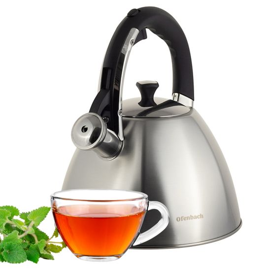 Чайник 3,2 л. из нержавеющей стали со свистком Ofenbach NB 100307