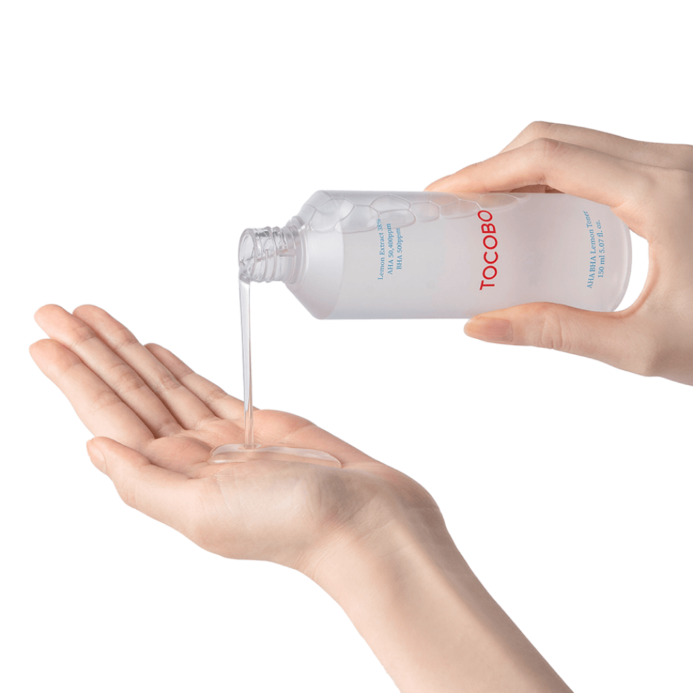 Кислотный тоник-эксфолиант с экстрактом лимона Tocobo AHA BHA Lemon Toner 150 мл
