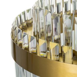 Citilux Sheldon CL339153 LED Люстра хрустальная с пультом Бронза