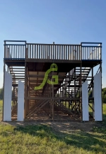 Зимняя горка IgraGrad Snow Fox, скат 18 м мод.3