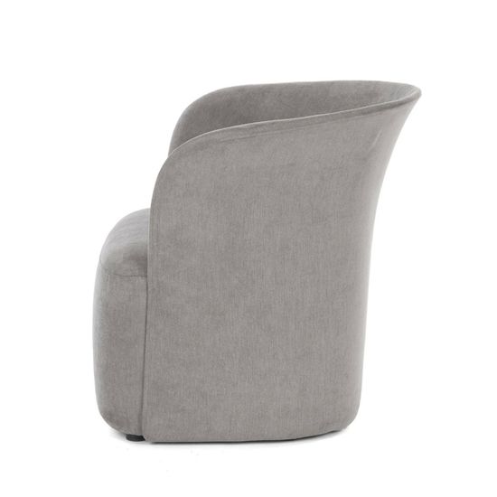 Кресло Brighten Soft серая ткань 