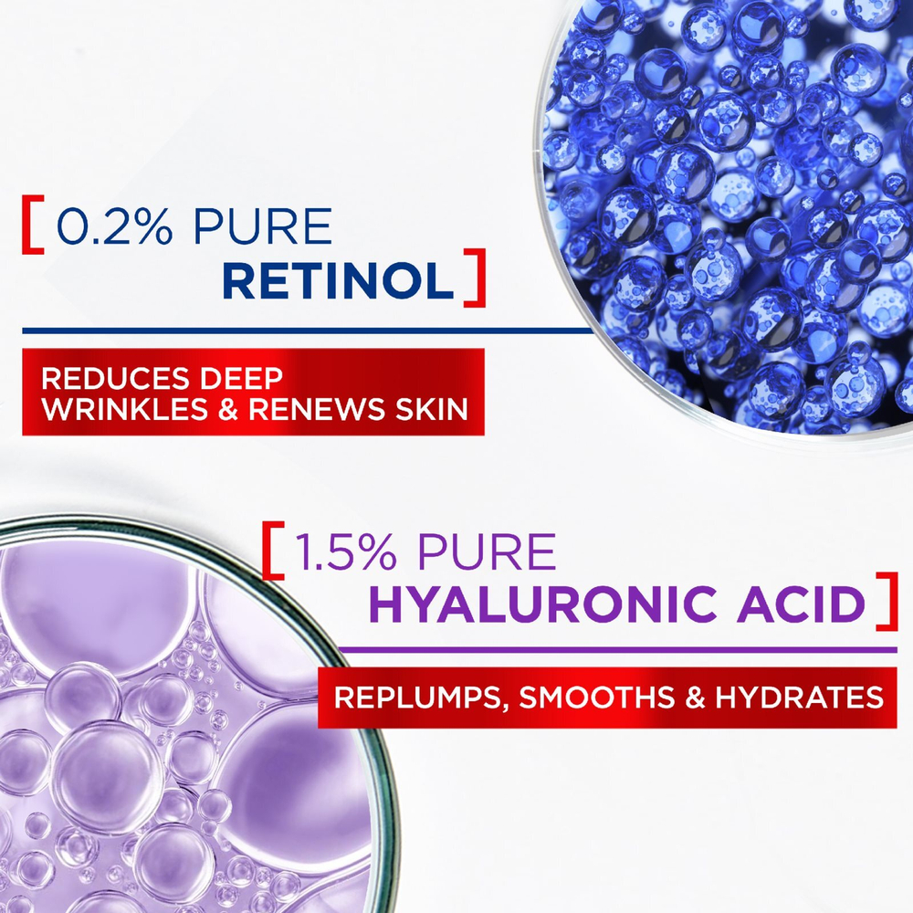L’Oreal Paris Revitalift Laser Pure Retinol - ночная сыворотка против морщин /   30  ml  / GTIN 3600523972036