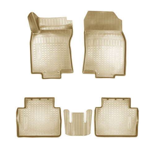 Ковры в салон Norplast/Unidec для Renault Koleos (2016-)Полиуретан,Бежевый, арт.NPA11-C69-250-B
