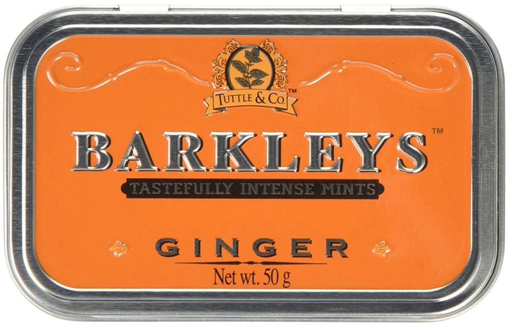 Конфеты BARKLEYS Mints Имбирь 50г