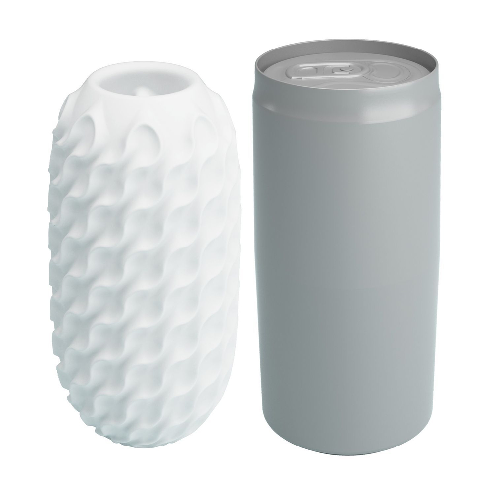 Мастурбатор с шариком внутри Wonder ball (Цвет: белый)