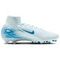 NIKE Mercurial Superfly 10 - футовые ботинки среднего размера белого и синего цвета Мужские