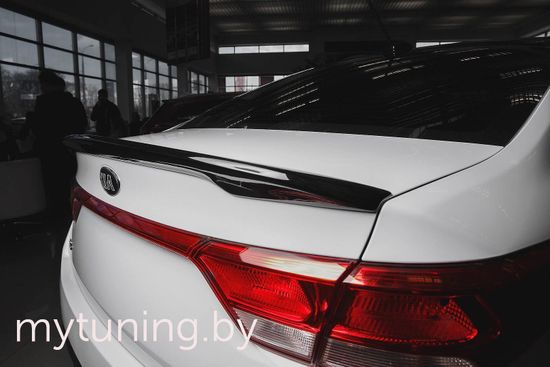 Лип спойлер для Kia Rio IV