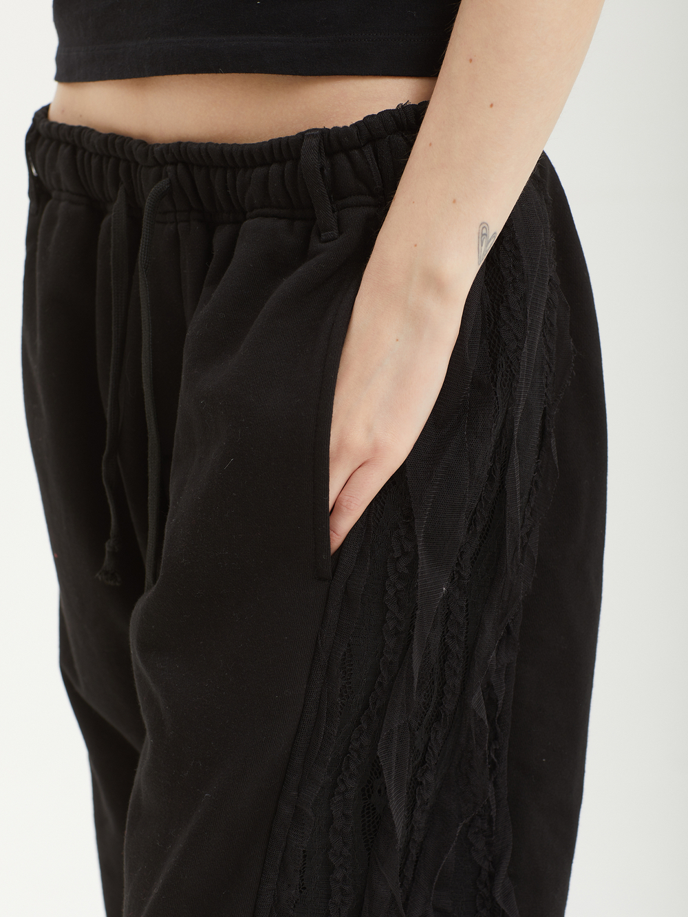 Брюки Спортивные Cotton Paneled Sweatpants