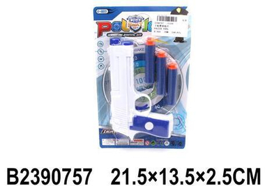 Пистолет с мягк.пулями, блистер 510B