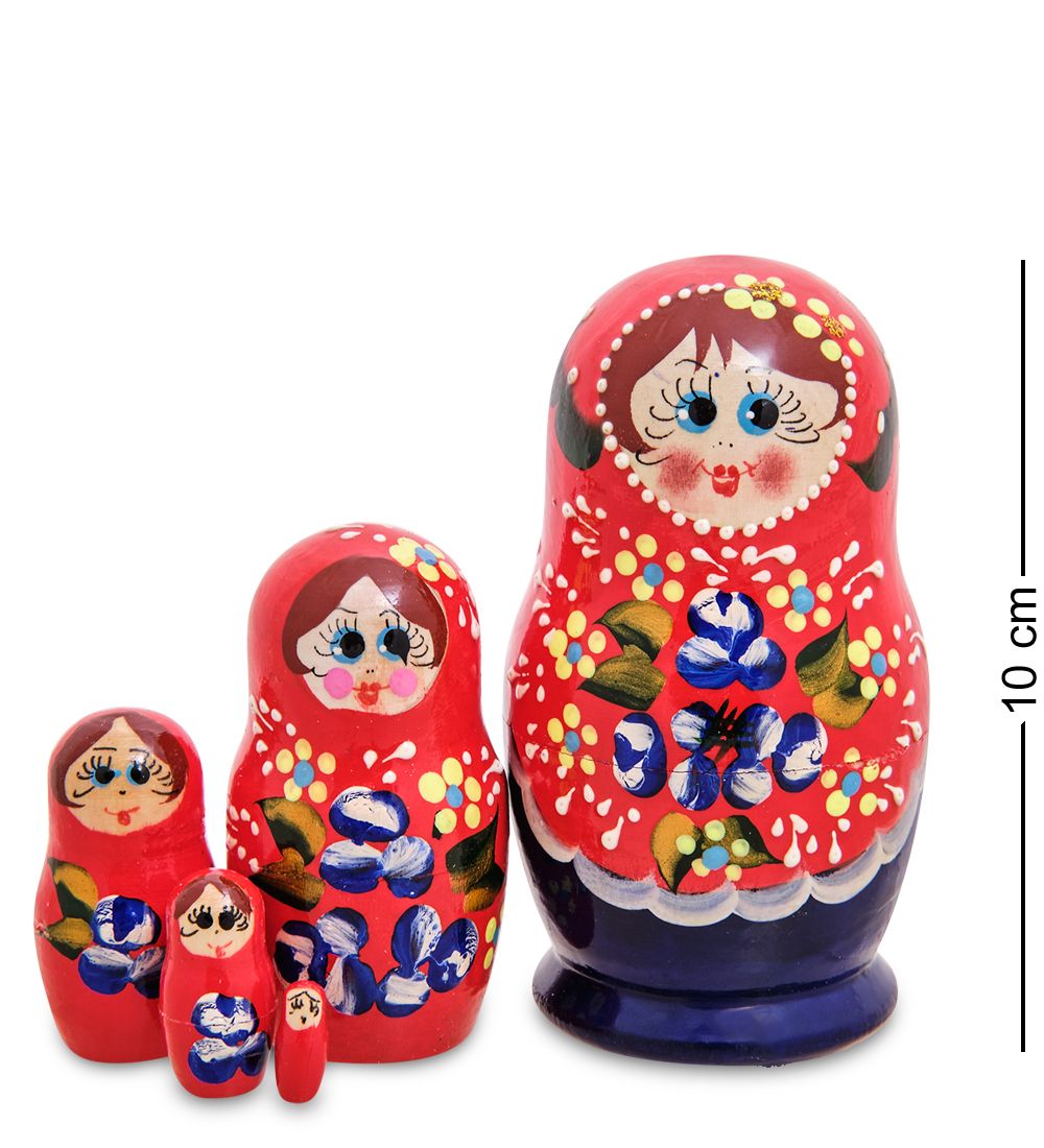 Народные промыслы МР-43/60-F Матрешка 5м «Василина» мал.