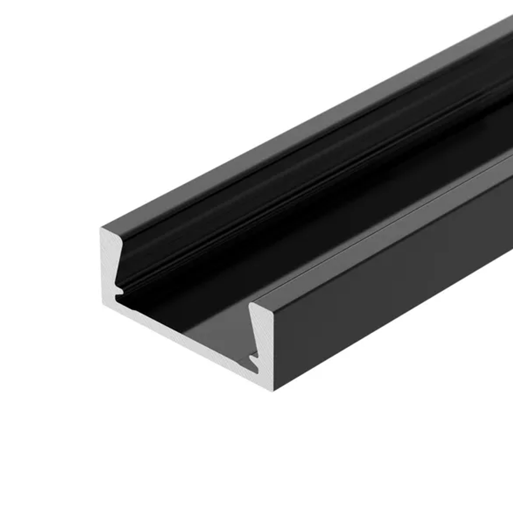 Профиль MIC-M-2000 ANOD BLACK (Arlight, Алюминий) 044540
