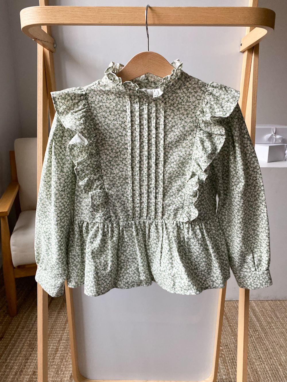 Хлопковая блуза Il Gufo, 116