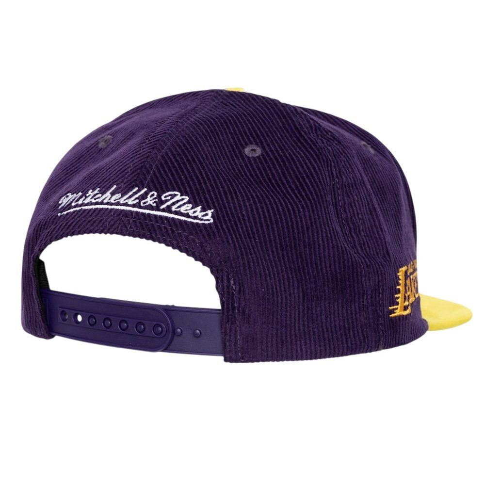 Кепка Mitchell&Ness NBA Sueduroy Snapback HWC Los Angeles Lakers Purple Cap
