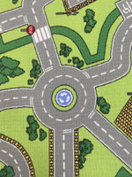 Игровой коврик Playmat Motor Road Grey-G9 (133*200 см)