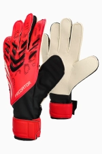 Вратарские перчатки adidas Predator Training - красный