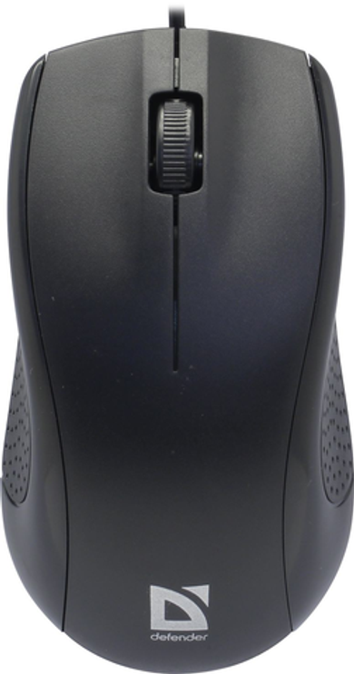 Манипулятор Defender Optical Mouse < Optimum MB-160 Black > (RTL) USB 3btn+Roll, < 52160 >