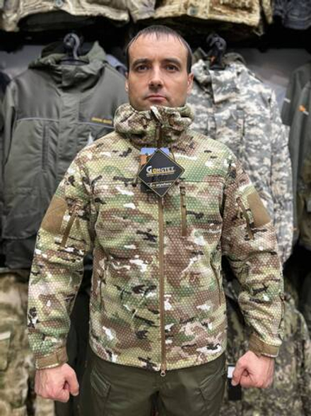 Кофта GONGTEX Hexagon Tactical Fleece Jacket Мультикам