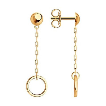 Серьги Золото