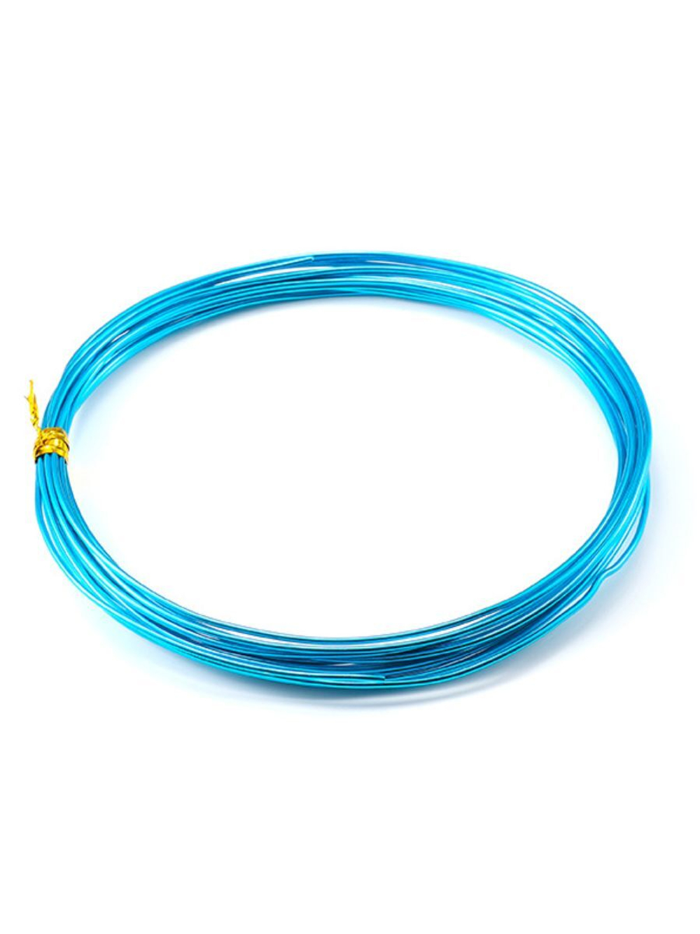 Проволока бирюзовая 2 мм для рукоделия и творчества