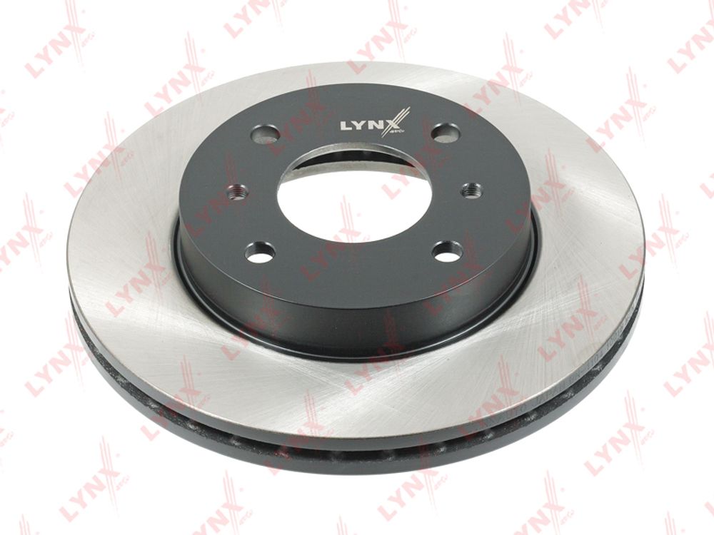 Диск тормозной передний Nissan Almera N16 (257x22) (LYNXauto)