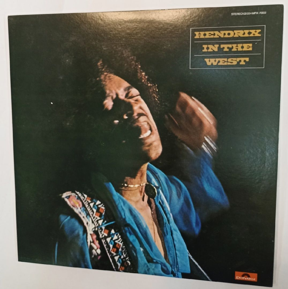 Винтажная виниловая пластинка Jimi Hendrix Hendrix In The West (Japan 1980)