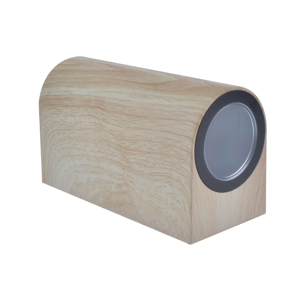 UUL-P52A 2х6W-GU10 IP65 PINE Светильник уличный. под две лампы GU10. Архитектурный накладной. Цвет корпуса сосна. TM Uniel