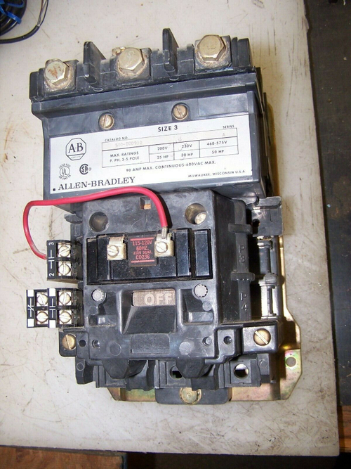500-DOD930SIZE 3 CONTACTOR