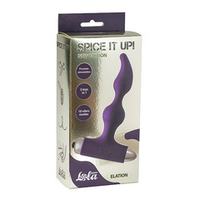 Анальный стимулятор 13,1см с вибрацией Lola Games Spice it up New Edition Elation Ultraviolet 8018-04lola